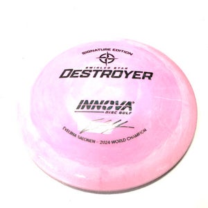 Used Innova Destroyer Disc Golf Driver Pink 163g 11860-c000295972