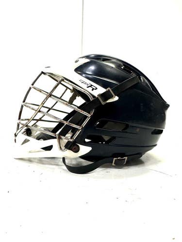 Used Cascade Cpx-r Navy White Lacrosse Helmet Navy Blue One Size 11860-c000296417