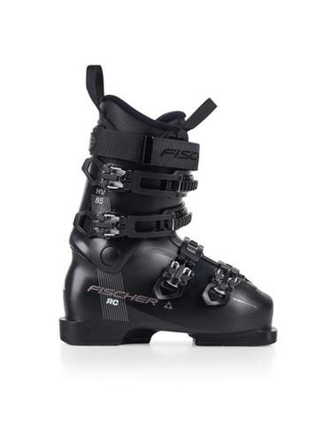 New Fischer Rc 85 Black Sz 25.5 Wmns Ski Boots 11860-fisu09425255