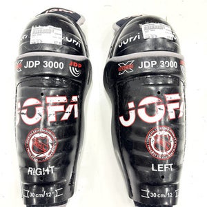 Used Jofa 3000 Junior Shin Guards White 12" 11860-c000301893