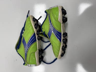 Used Diadora Soccer Cleats Green Youth 12.0 11860-c000299210