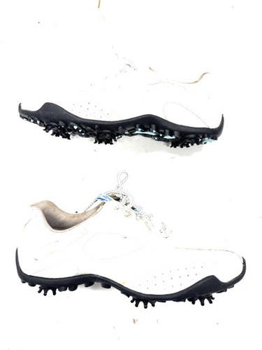Used Foot Joy Womens Golf Shoes White Senior 8.5 11860-c000304401