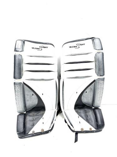 Used Simmons Series Goalie Leg Pads Inter White 11860-s000304431
