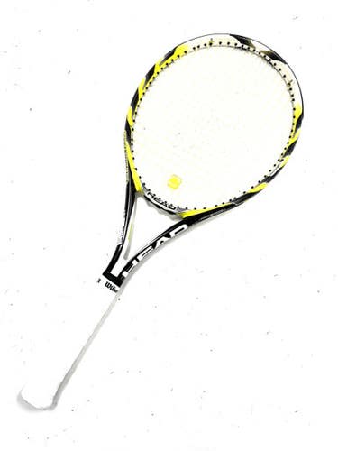 Used Wilson Exteme Team Adult Tennis Racquet Black 4 1 4" 11860-s000304933