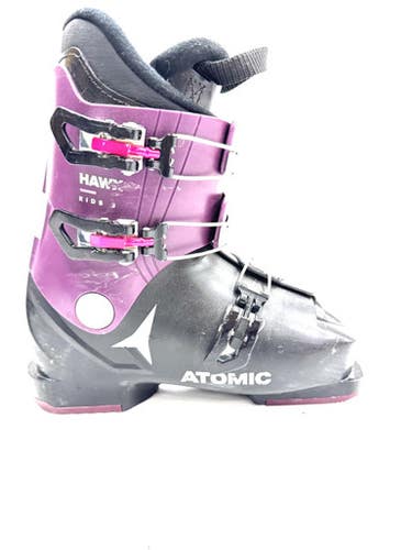 Used Atomic Hawx 3 Girls Dh Ski Boot Black 235 Mp - J05.5 - W06.5 11860-s000304993