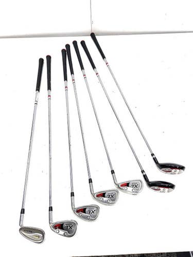 Used Top Flite Xl 5000 Mens Package Set Rh Black 7 Piece 11860-c000305008