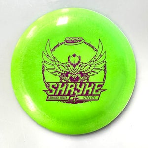 Used Innova Shryke Disc Golf Driver Green 11860-c000305369