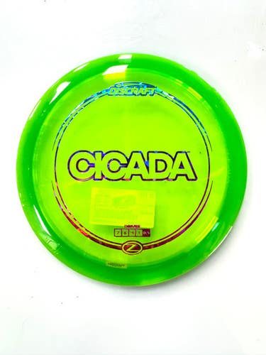 Used Discraft Cicada Disc Golf Driver Green 11860-c000305377