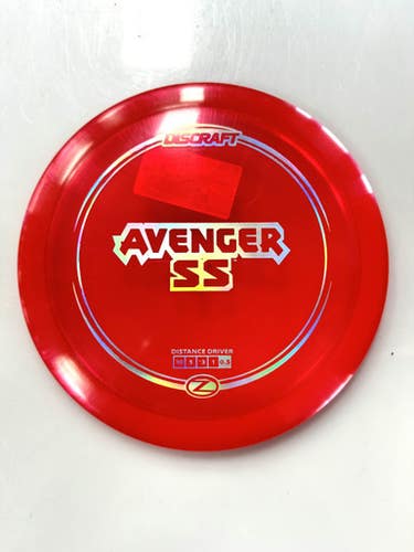 Used Discraft Avenger Ss Disc Golf Driver Red 11860-c000305371