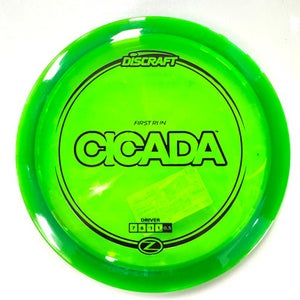 Used Discraft Cicada Disc Golf Driver Green 11860-c000305375