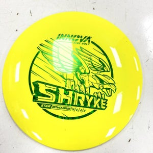 Used Innova Star Shryke Disc Golf Driver Yellow 11860-c000306948