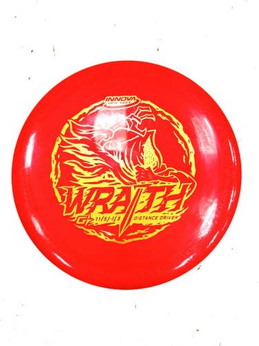 Used Innova G Star Wraith Disc Golf Driver Red 11860-c000306953