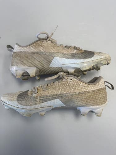 Used Nike Adult Fb Cleats White Senior 9.5 11860-s000309751