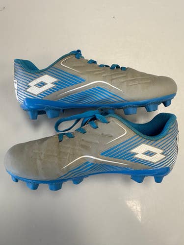 Used Lotto Soccer Cleats Grey Junior 02 11860-c000309864