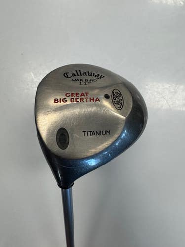 Used Callaway Great Big Bertha War Bird Mens Driver Lh 11.0 Degree 11860-s000309879