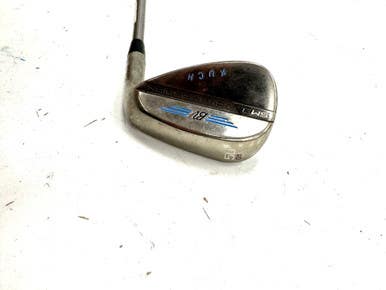 Used Titleist Vokey Sm6 Brushed Steel Golf Wedge Mens Rh 50 Degree 11860-s000309485