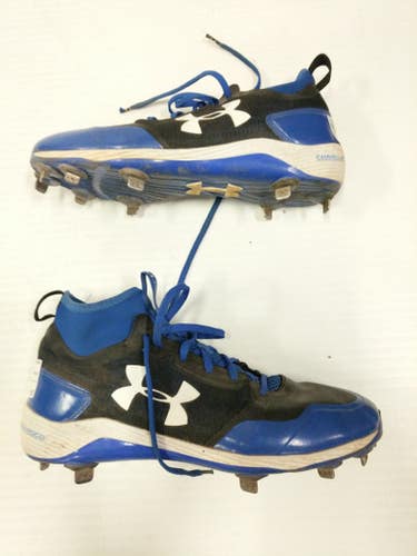 Used Under Armour Heater Senior 11 Baseball And Softball Cleats 11860-s000275060