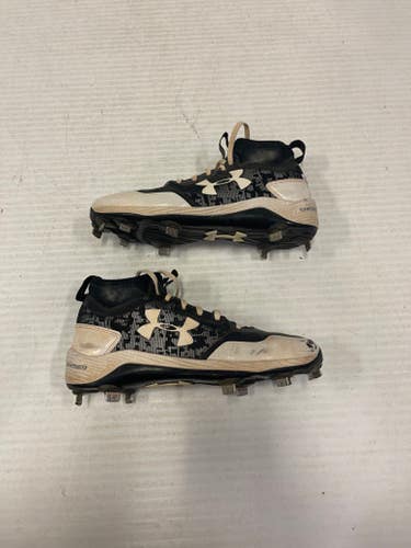 Used Under Armour Heater Metal Senior 7.5 Baseball And Softball Cleats 11860-s000274407