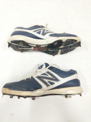 Used New Balance Metal Spike Senior 12.5 Baseball And Softball Cleats 11860-s000274408