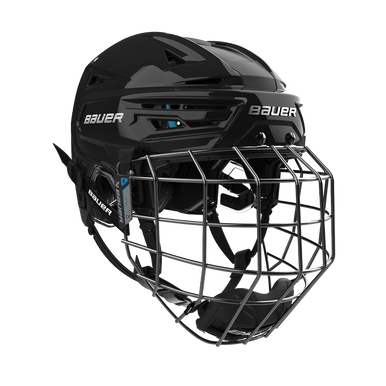 New Bauer S24 Re-akt 155 Helmet Combo Bk Large 11860-bar1063648blkl