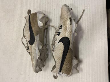 Used Nike Adult Fb Cleats White Senior 9.5 11860-s000280649