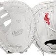New Liberty Fastpitch First Baseman 13 In White Rht 11860-rawrlafbwh13rht