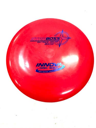 Used Innova Boss Disc Golf Driver Red 172g 11860-c000287148