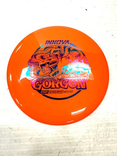 Used Innova Gorgon Disc Golf Driver Orange 171g 11860-c000287151
