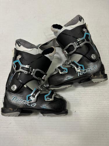 Used Tecnica 10.2 Womens Dh Ski Boot Grey 11860-s000281191