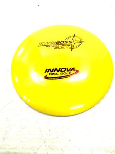 Used Innova Boss Disc Golf Driver Yellow 167g 11860-c000287146
