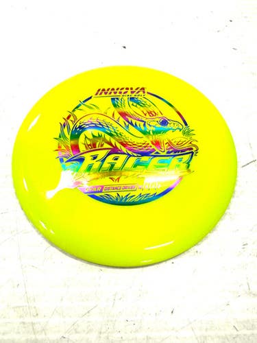 Used Innova Racer Disc Golf Driver Yellow 170g 11860-c000287140
