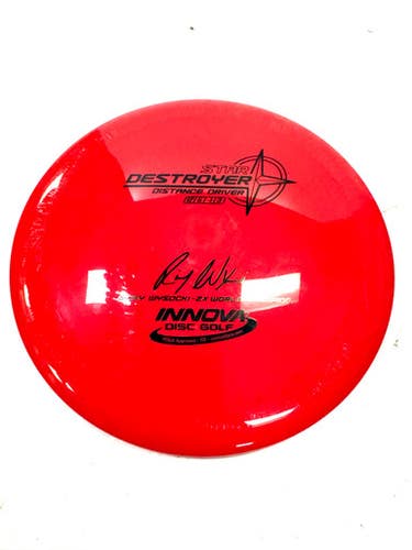 Used Innova Destroyer Disc Golf Driver Red 168g 11860-c000287161