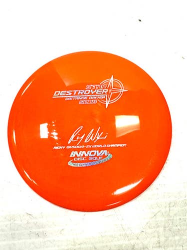 Used Innova Destroyer Disc Golf Driver Orange 168g 11860-c000287162