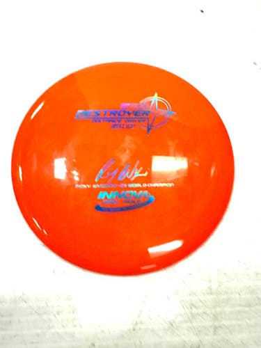Used Innova Destroyer Disc Golf Driver Orange 174g 11860-c000287163