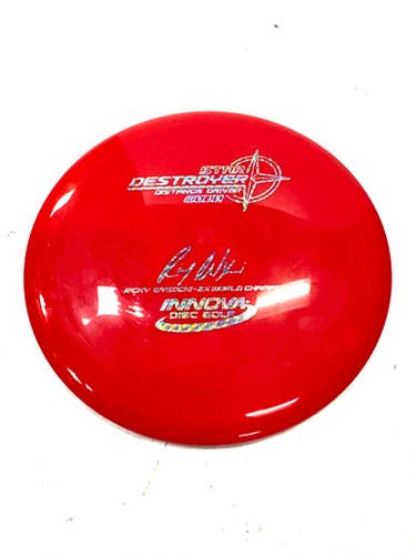 Used Innova Destroyer Disc Golf Driver Red 174g 11860-c000287164