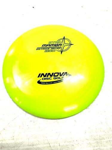 Used Innova Mamba Disc Golf Driver Yellow 174g 11860-c000287181