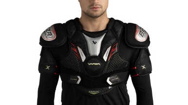 New Bauer S25 Vapor Fly40 Shoulder Pad Sr Lg 11860-bar1064791srl