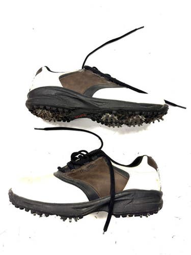 Used Foot Joy Mens Golf Shoes White Senior 6 11860-s000293495