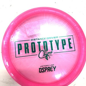 Used Prototype Climo Victory Osprey Disc Golf Driver Pink 168g 11860-c000293702
