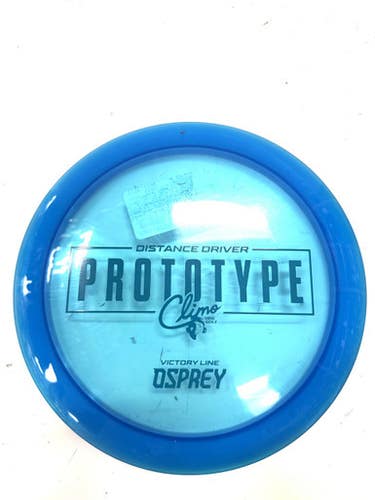 Used Prototype Climo Victory Osprey Disc Golf Driver Royal Blue 166g 11860-c000293700