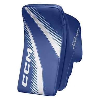 New Ccm Phenom Blocker Jr Blue White Regular 11860-ccmgbphnjrblwhreg