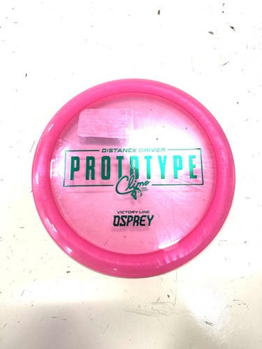 Used Prototype Climo Victory Osprey Disc Golf Driver Pink 170g 11860-c000293701