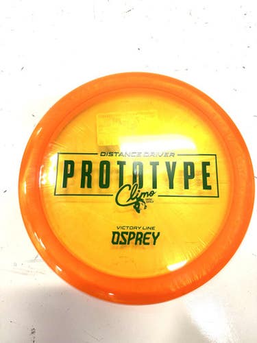 Used Prototype Climo Victory Osprey Disc Golf Driver Orange 169g 11860-c000293704