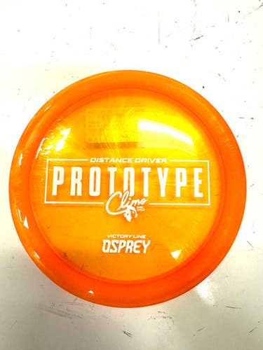 Used Prototype Climo Victory Osprey Disc Golf Driver Orange 172g 11860-c000293705
