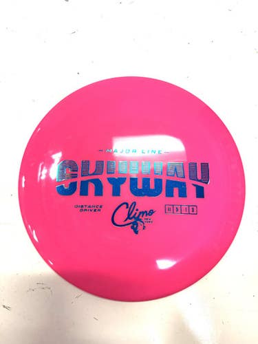 Used Climo Skyway Disc Golf Driver Pink 176g 11860-c000293719