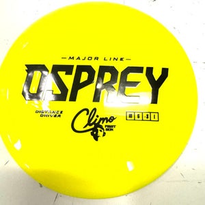 Used Climo Osprey Major Line Disc Golf Driver Yellow 170g 11860-c000293744