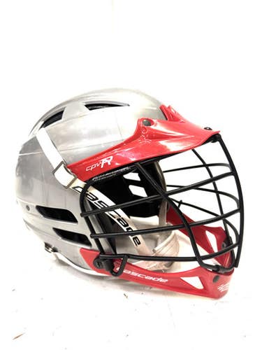 Used Cascade Cpvr Lacrosse Helmet Grey One Size 11860-s000296641