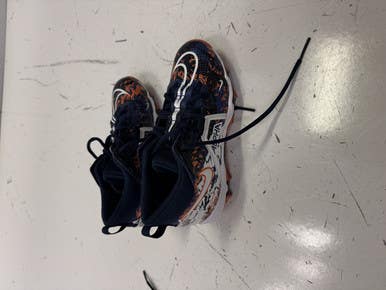 Used Nike Lax Cleats Boys Navy Blue Junior 04.5 11860-s000296929