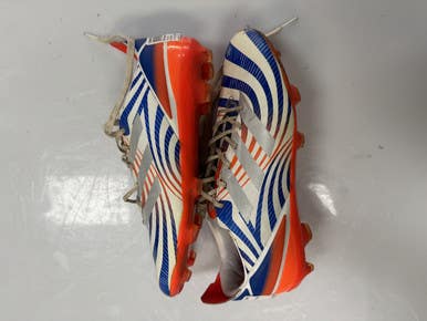 Used Adidas Soccer Cleats White Junior 04.5 11860-c000298318