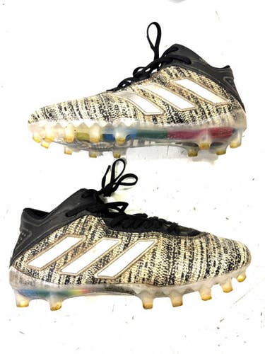Used Adidas Adult Fb Cleats Black Senior 9.5 11860-s000298374